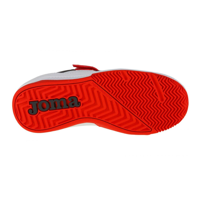 Joma Kinderen / kinderen platea synthetisch leer lage trainers UTPP5950_whiteblackred large