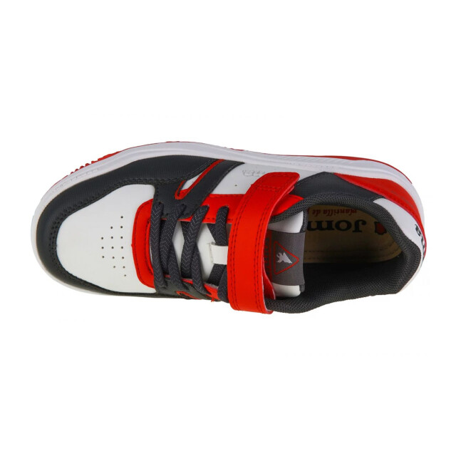 Joma Kinderen / kinderen platea synthetisch leer lage trainers UTPP5950_whiteblackred large