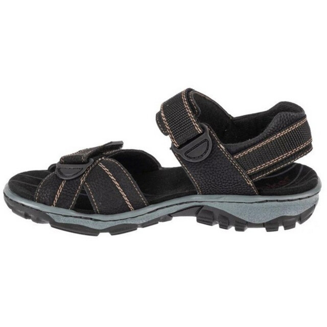 Rieker Sandalen met contrastdetail voor dames UTPP5780_black large