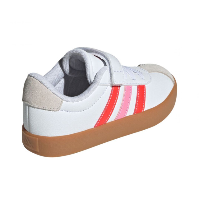 Adidas Kinderen/kinderen vl court 3.0 suède trainers UTPP6002_whitered large
