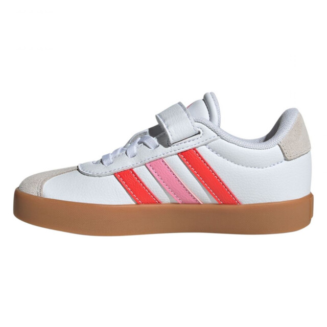 Adidas Kinderen/kinderen vl court 3.0 suède trainers UTPP6002_whitered large
