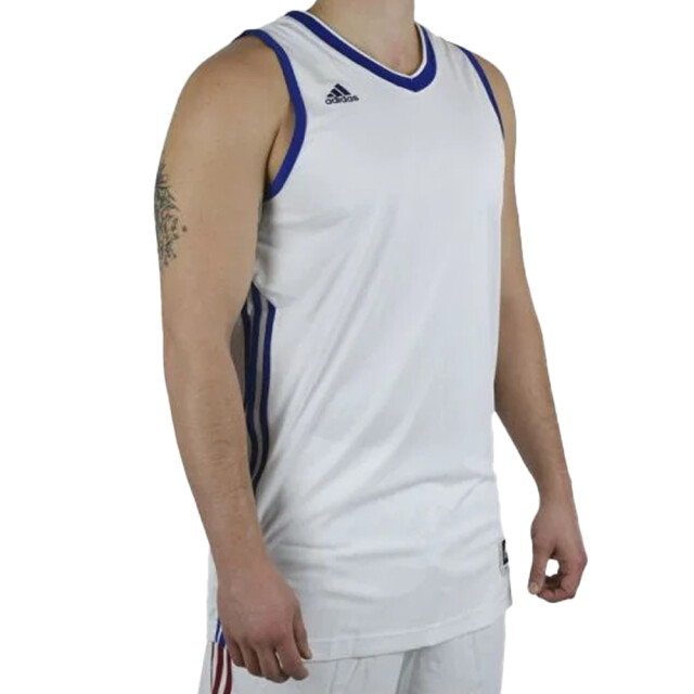 Adidas Heren e kit 3.0 tanktop UTPP5852_whiteblue large