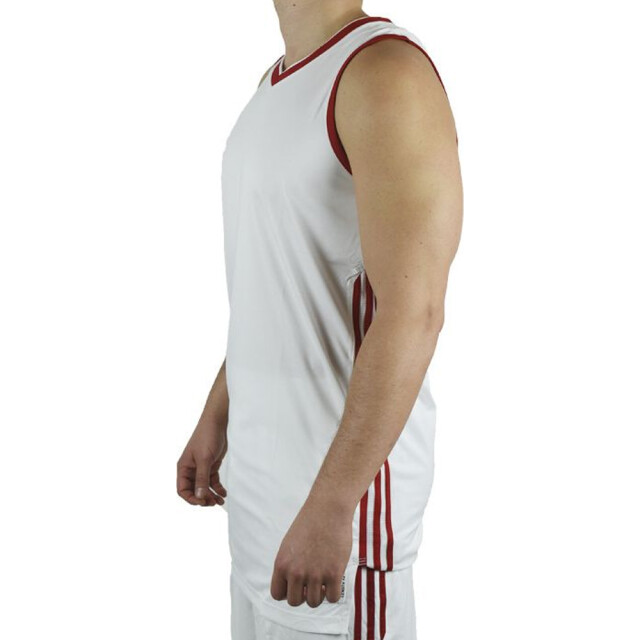 Adidas Heren e kit 3.0 tanktop UTPP5852_whitered large