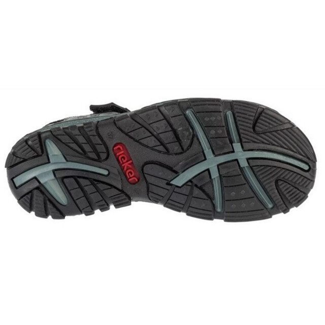 Rieker Sandalen met contrastdetail voor dames UTPP5780_black large