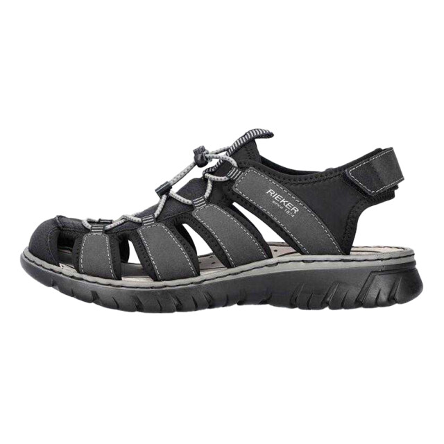Rieker Heren ecological leren gesloten teen sandalen UTPP5686_black large