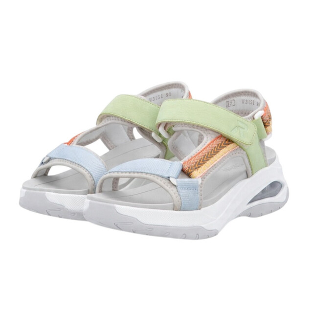 Rieker Dames rkr784 sandalen UTPP5765_multicoloured large