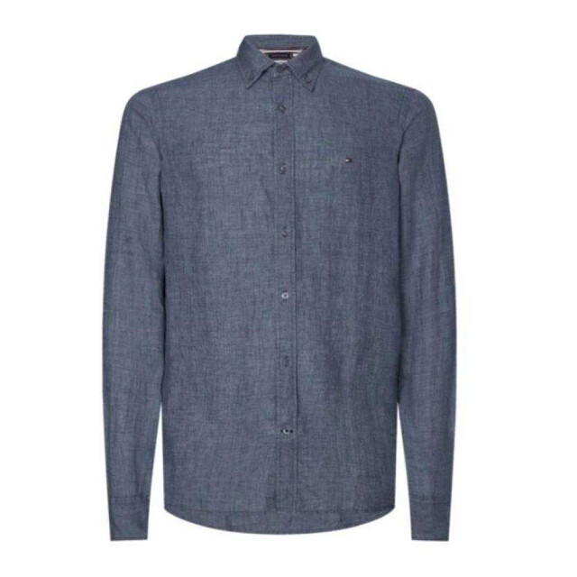 Tommy Hilfiger Heren gepigmenteerd geverfd overhemd UTPP5881_blue large