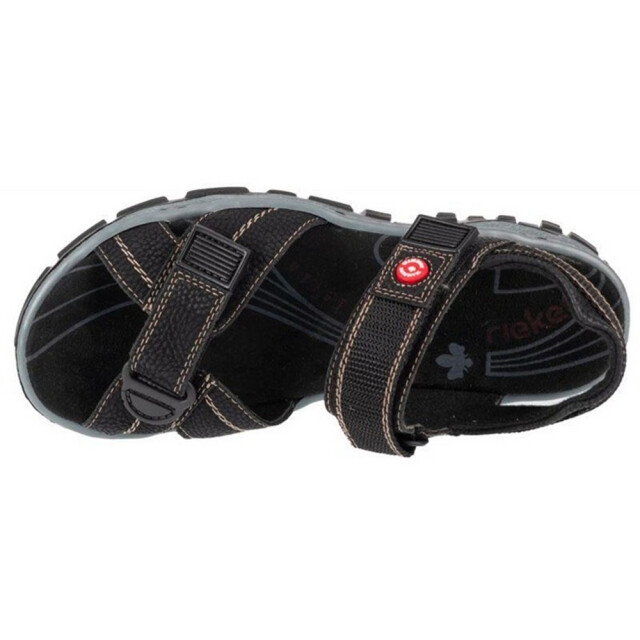 Rieker Sandalen met contrastdetail voor dames UTPP5780_black large