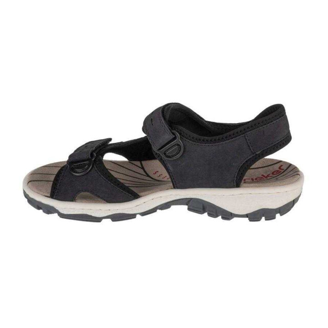 Rieker Dames open teen sandalen UTPP5656_navyblue large