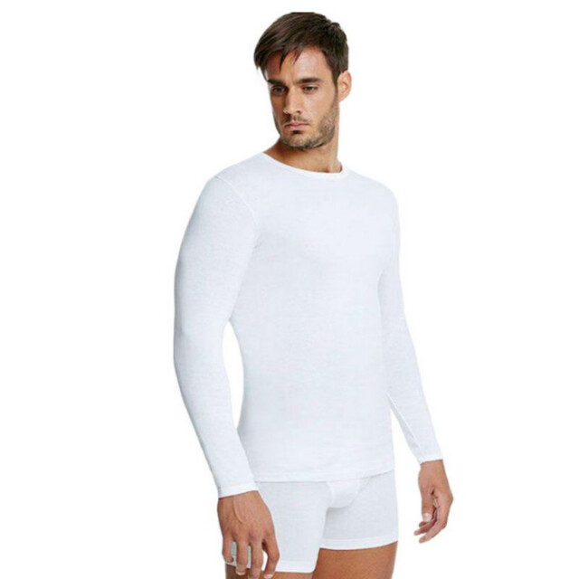 Tommy Hilfiger Heren regular t-shirt met lange mouwen (set van 2) UTPP5922_white large