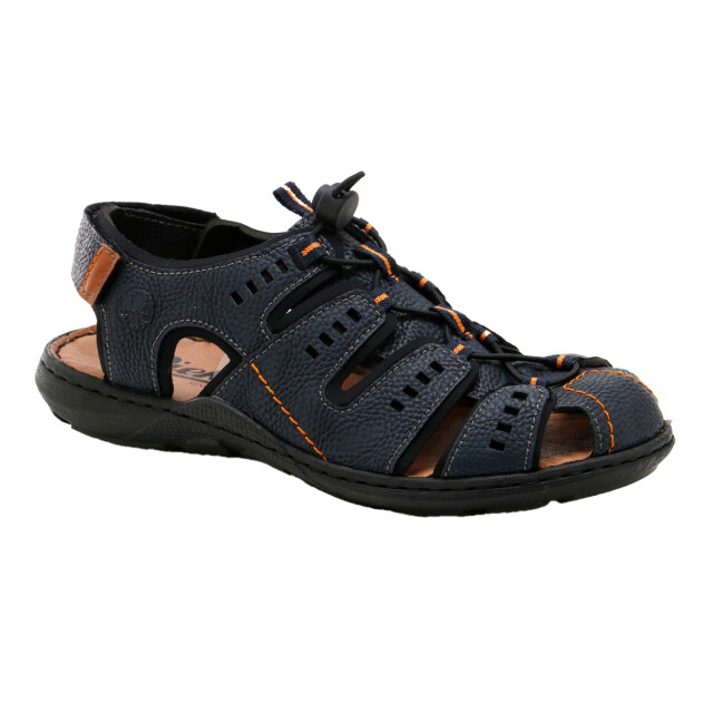 Rieker Leren sandalen voor heren UTPP5642_navyblue large