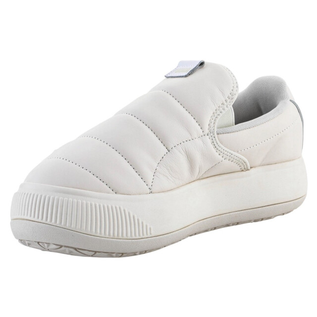 Puma Dames mayu suede slip-on schoenen UTPP5390_beigecream large