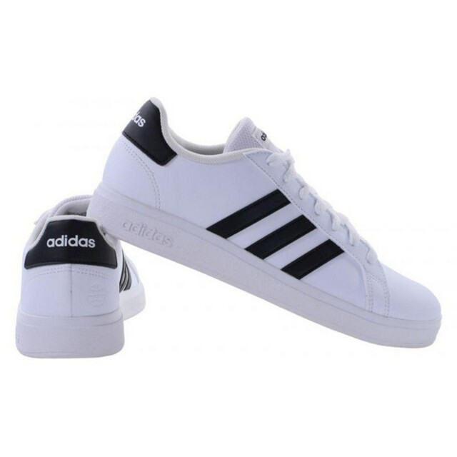 Adidas Dames grand court 2.0 trainers UTPP5463_whiteblack large