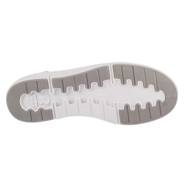 Rieker Dames leren trainers met logo UTPP5159_white large