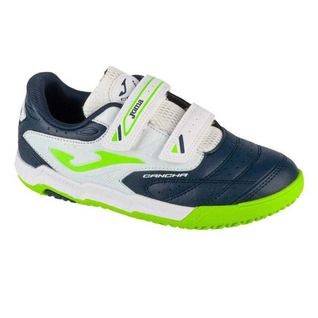 Joma Cancha zaalvoetbalschoenen voor kinderen UTPP5078_whitenavygreen large