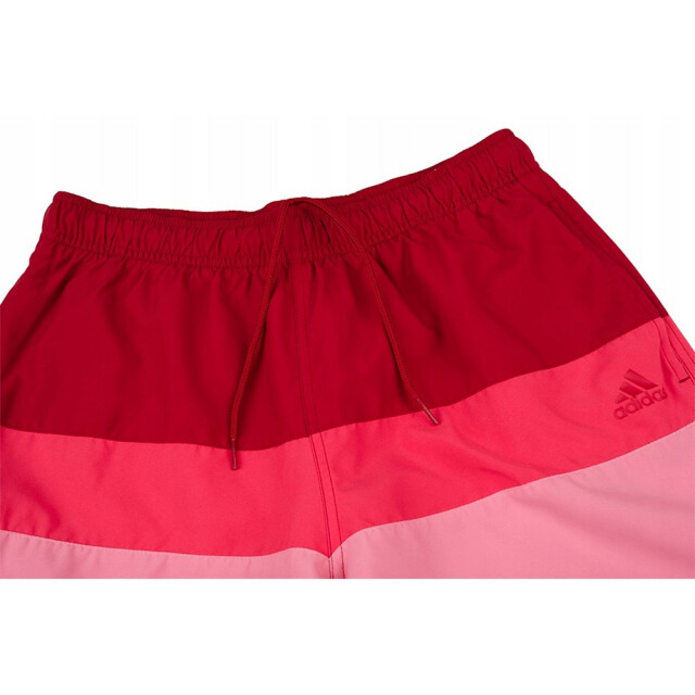 Adidas Heren kleurblok zwemshort UTPP516_redpink large