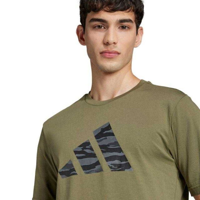 Adidas Heren codes camo logo t-shirt UTPP5241_olivestrata large