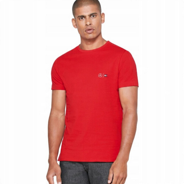 Tommy Hilfiger Heren mercedes t-shirt UTPP5406_red large