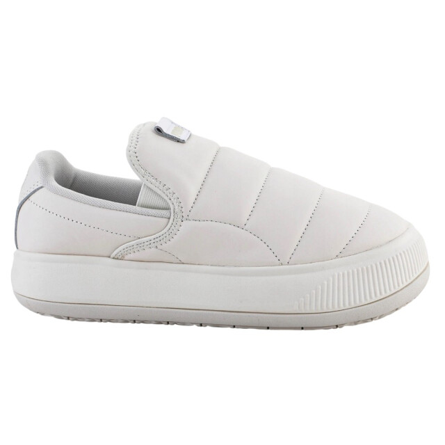 Puma Dames mayu suede slip-on schoenen UTPP5390_beigecream large