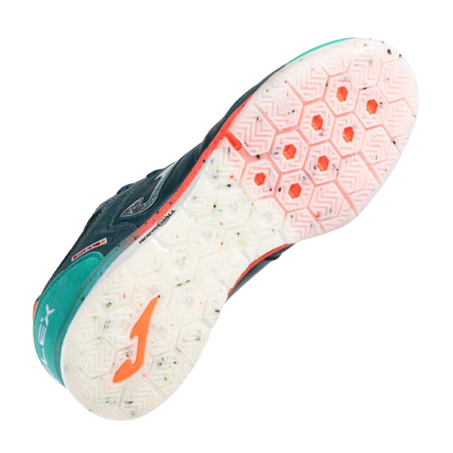 Joma Heren top flex rebound 25 leren zaalvoetbalschoenen UTPP5135_petrol large