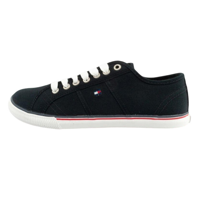 Tommy Hilfiger Heren logo trainers UTPP5074_black large