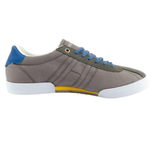 Tommy Hilfiger Leren schoen met contrast voor heren UTPP5115_greyblue large