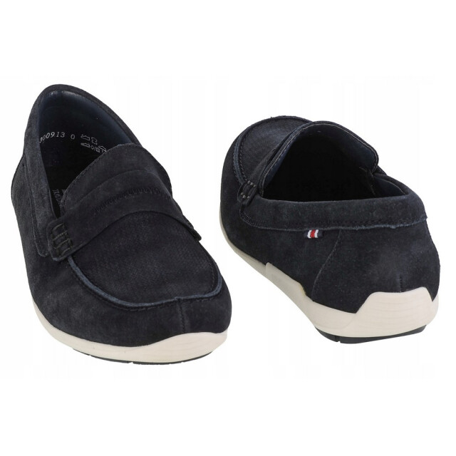 Rieker Suède mocassins heren UTPP4914_navyblue large