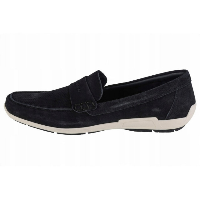 Rieker Suède mocassins heren UTPP4914_navyblue large
