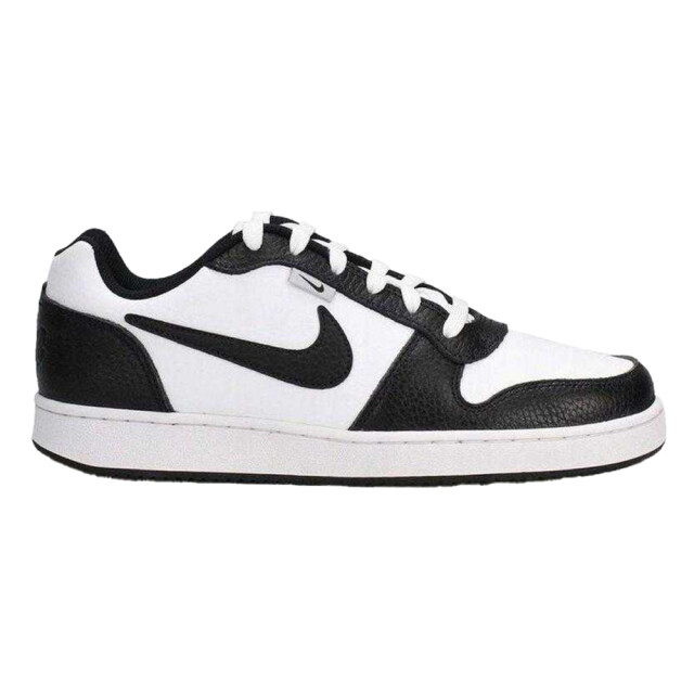 Nike Heren ebernon premium grain leather low cut trainers UTPP4842_whiteblack large