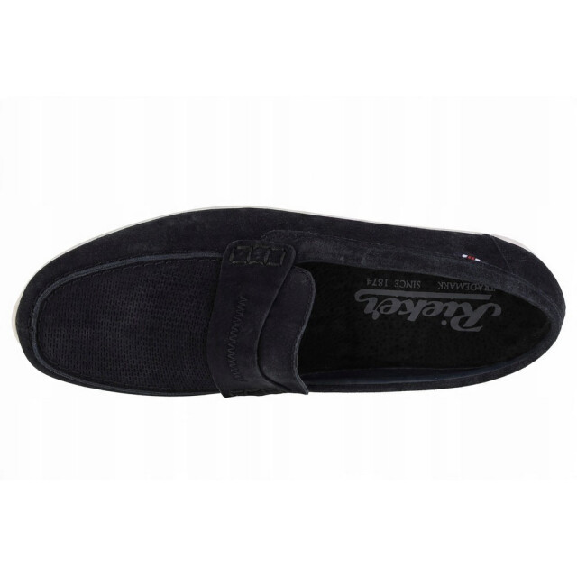 Rieker Suède mocassins heren UTPP4914_navyblue large