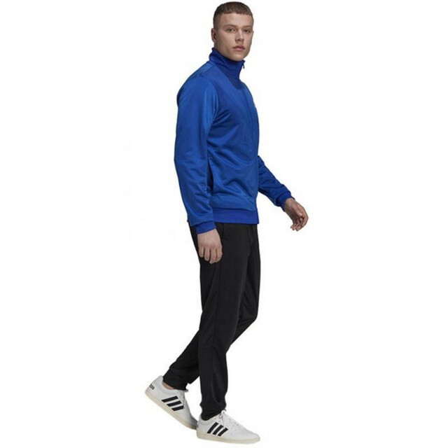 Adidas Heren essentials klein logo primegroen trainingspak UTPP4215_blackboldblue large