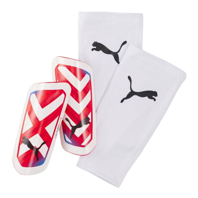 Puma Set ultra flex scheenbeschermers voor volwassenen UTPP4323_whitered large