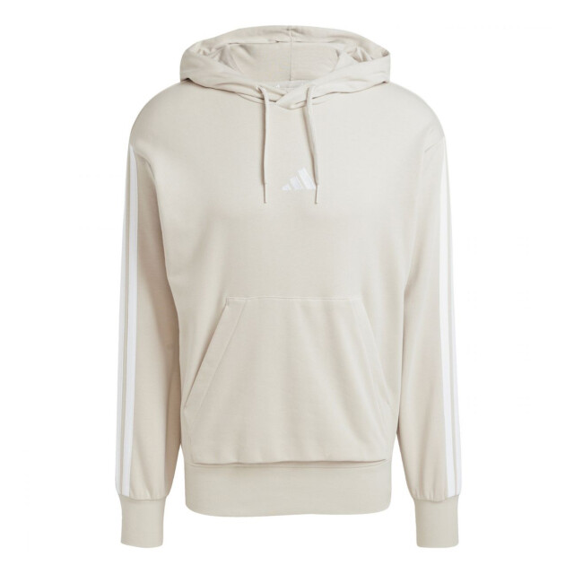 Adidas Heren essentials 3 stripes french terry hoodie UTPP4382_beigecream large