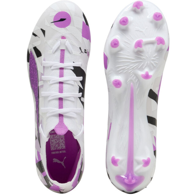 Puma Heren ultra 5 match stevige grond voetbalschoenen UTPP4492_whiteviolet large Puma Heren ultra 5 match stevige grond voetbalschoenen UTPP4492_whiteviolet large