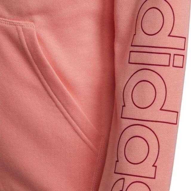 Adidas Kinder/kids essentials full zip hoodie UTPP4414_glowpink large