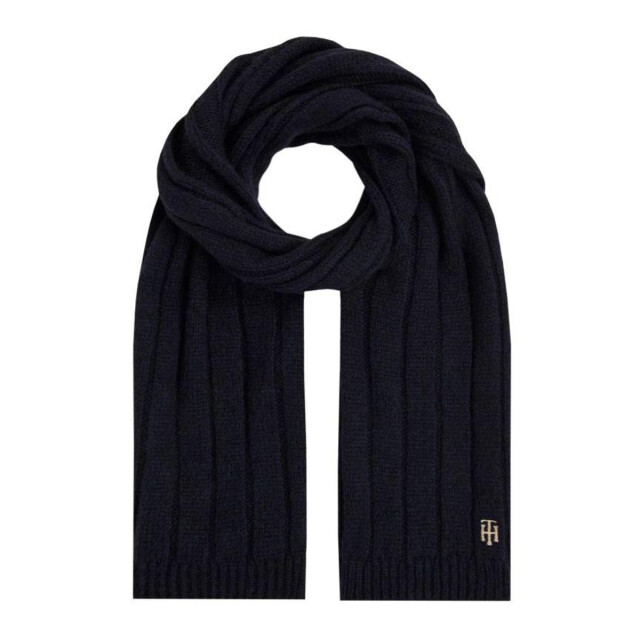 Tommy Hilfiger Dames tijdloze sjaal UTPP4311_navyblue large