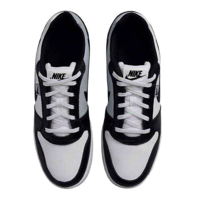 Nike Heren ebernon premium grain leather low cut trainers UTPP4842_whiteblack large