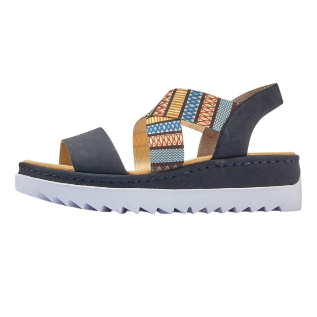 Rieker Dames rkr533a sandalen UTPP3765_multicoloured large