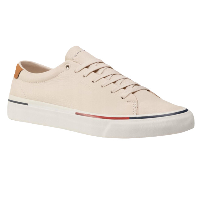Tommy Hilfiger Heren nubuck trainers UTPP3791_beige large
