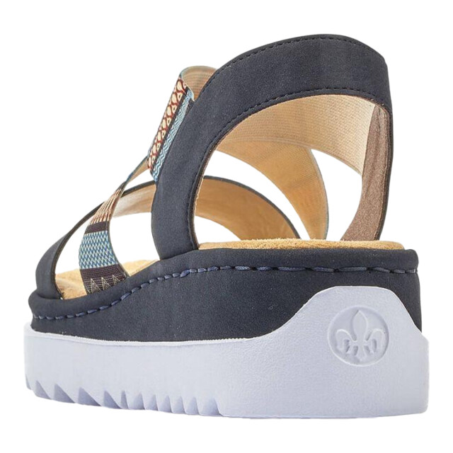 Rieker Dames rkr533a sandalen UTPP3765_multicoloured large