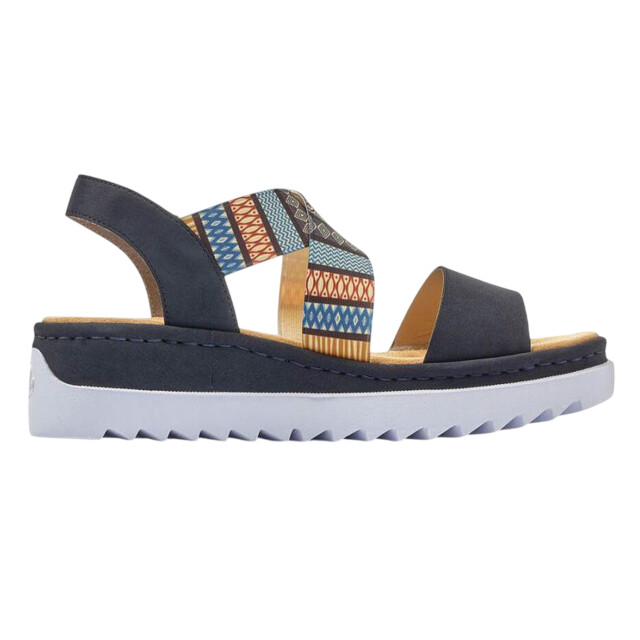Rieker Dames rkr533a sandalen UTPP3765_multicoloured large