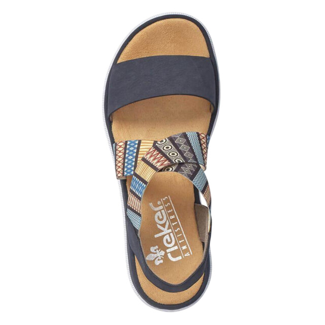 Rieker Dames rkr533a sandalen UTPP3765_multicoloured large