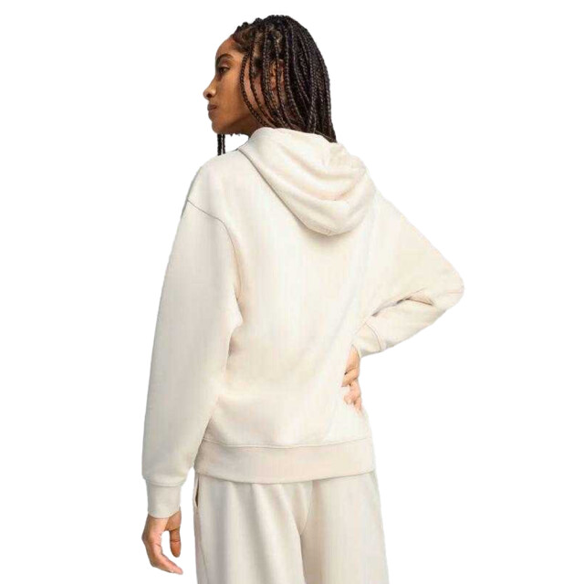 Puma Dames ess script comfort hoodie UTPP4131_beigecream large