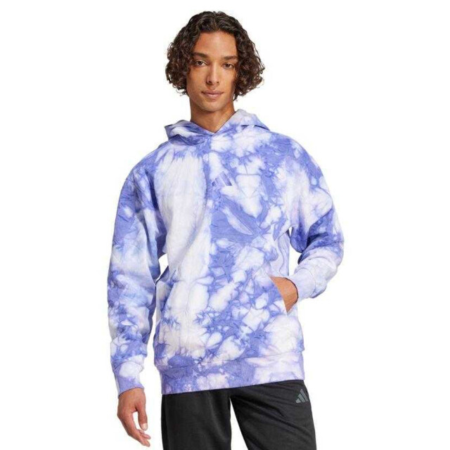 Adidas Heren alle szn gewassen fleece hoodie UTPP4181_whiteviolet large