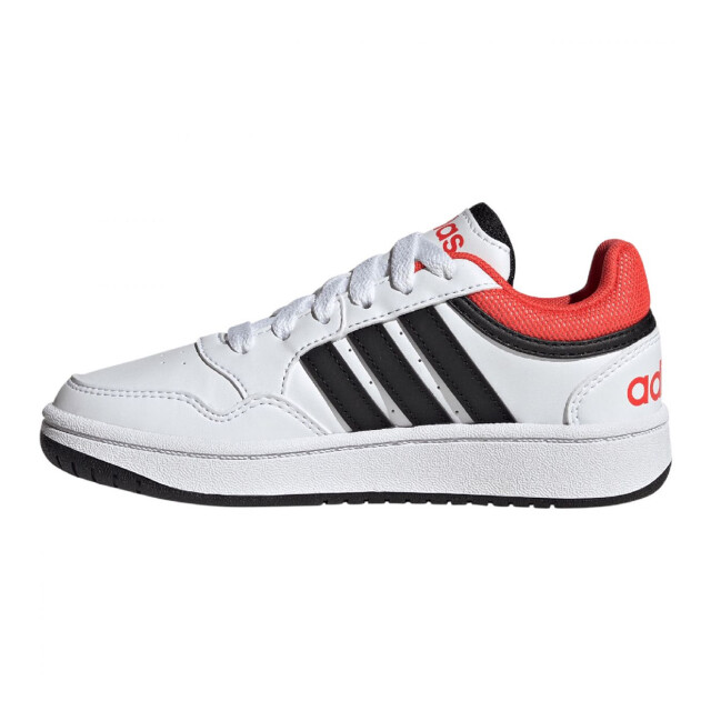 Adidas Kinder/kids hoops 3.0 synthetisch leren trainers UTPP3329_cloudwhiteblack large