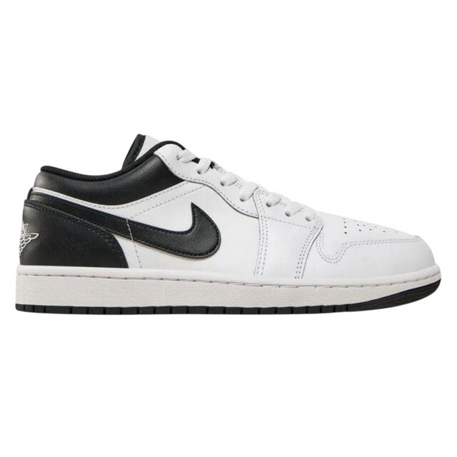 Nike Heren air jordan 1 leather low trainers UTPP3188_whiteblack large