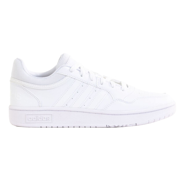 Adidas Kinder/kids hoops 3.0 synthetisch leren trainers UTPP3329_cloudwhite large