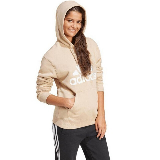 Adidas Dames essentials big logo hoodie UTPP2766_beigecream large Adidas Dames essentials big logo hoodie UTPP2766_beigecream large