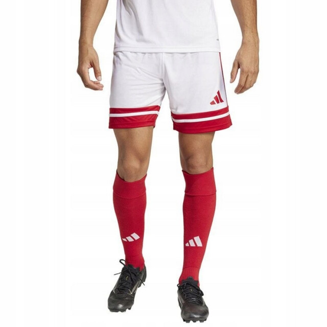 Adidas Heren squadra 25 korte broek UTPP3428_whitered large Adidas Heren squadra 25 korte broek UTPP3428_whitered large