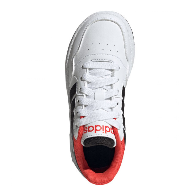 Adidas Kinder/kids hoops 3.0 synthetisch leren trainers UTPP3329_cloudwhiteblack large